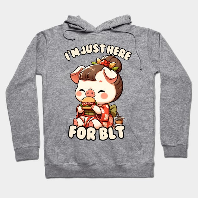 BLT pig Hoodie by Japanese Fever